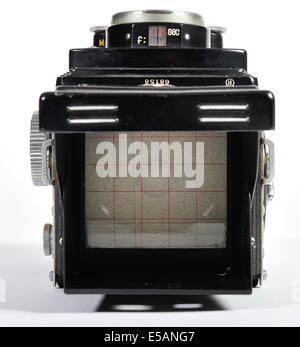 Un millésime 1950 Yashica-Mat-reflex à double objectif appareil photo. Banque D'Images