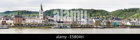 Canton de Boppard sur le Rhin Banque D'Images