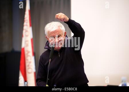 Don Antonio mazzi lugano salle des congrès Banque D'Images