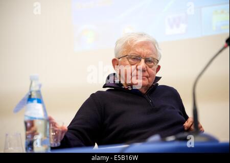 Don Antonio mazzi lugano salle des congrès Banque D'Images