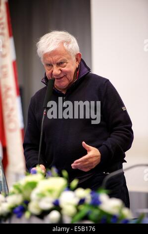 Don Antonio mazzi lugano salle des congrès Banque D'Images