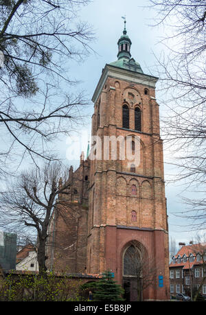 Église de Saint-barthélemy dans la nouvelle ville de Gdańsk Pologne Banque D'Images