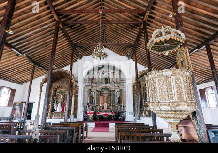 Basílica Menor coloniale de Santiago Apóstol, Nata, Panama Banque D'Images