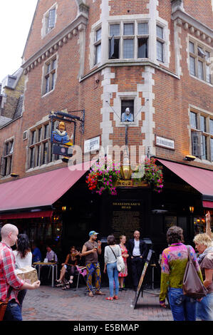 Shakespeare's Head pub à l'angle de Great Marlborough Street, Londres Banque D'Images