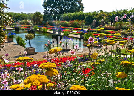 Les Jardins de Kensington Banque D'Images