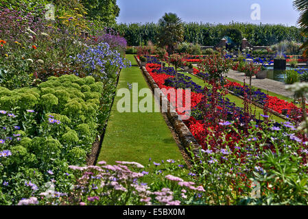 Les Jardins de Kensington Banque D'Images