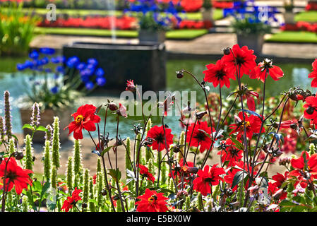 Les Jardins de Kensington Banque D'Images