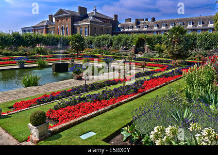 Les Jardins de Kensington Banque D'Images