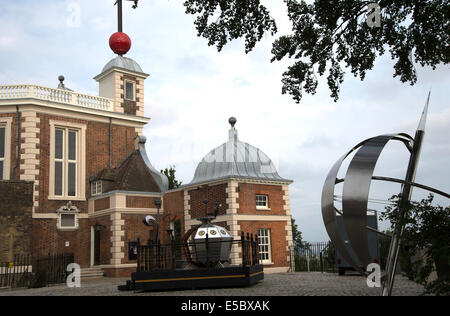 Observatoire Royal de Greenwich Park, Angleterre Banque D'Images