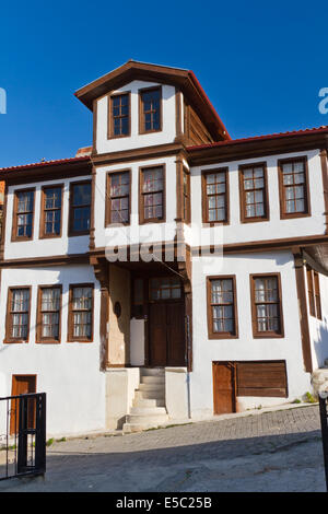 Maison traditionnelle ottomane de la Turquie, Kastamonu Banque D'Images