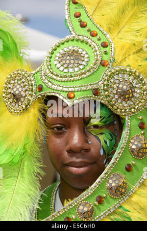 Londres, Royaume-Uni. 27 juillet, 2014. Parade des arts inspiration au Queen Elizabeth Olympic Park. Photo par voir Li/Alamy Live News Banque D'Images