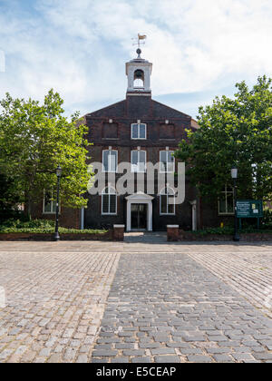 L'église St Georges à St Georges Square, portsea, Vieux Portsmouth, Hampshire, Angleterre Banque D'Images
