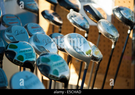 Clubs de Golf / Drivers et bois Banque D'Images