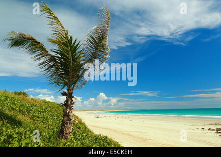 Le célèbre et emblématique de Cable Beach à Broome, Australie occidentale. Banque D'Images