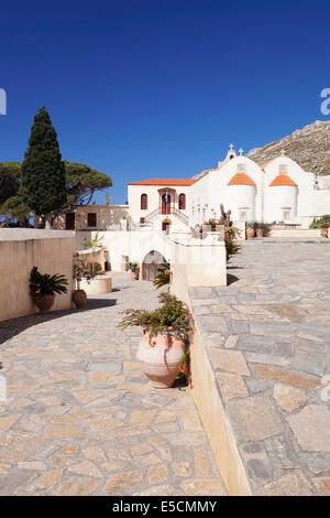 Monastère de Preveli, Rethymno, Crète, Grèce Banque D'Images