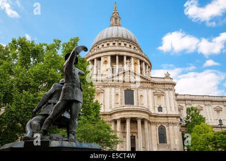 St Pauls Cathedral. Londres, Angleterre Banque D'Images