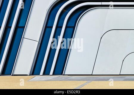 L'architecture moderne et futuriste abstract Background Banque D'Images