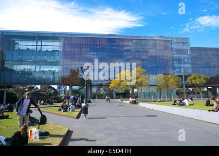 Bâtiment moderne faculté de droit Université de Sydney campus à Sydney, Nouvelle-Galles du sud ouest,l'Australie Banque D'Images