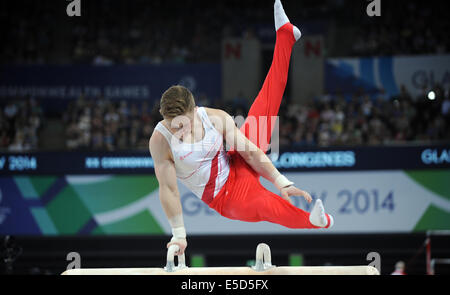 Nil WILSON ANGLETERRE SECC GLASGOW ECOSSE HYDRO 28 Juillet 2014 Banque D'Images