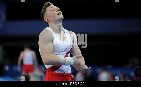 Nil WILSON ANGLETERRE SECC GLASGOW ECOSSE HYDRO 28 Juillet 2014 Banque D'Images