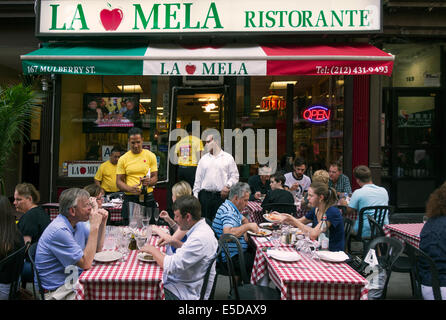 La Petite Italie de New York City Banque D'Images