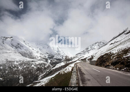 La Haute Route alpine du Grossglockner, Carinthie, Autriche Banque D'Images