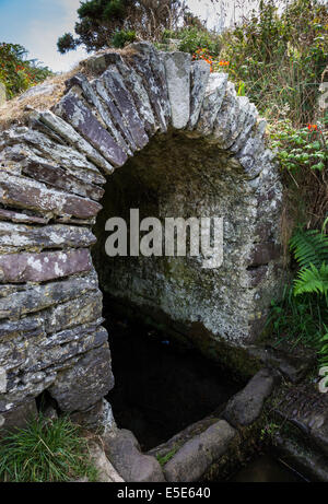 Non St est bien près de St David's, Pembroekshire, au Pays de Galles Banque D'Images