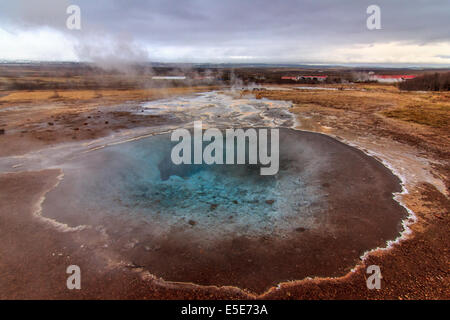 Geysir, Hot spring Banque D'Images
