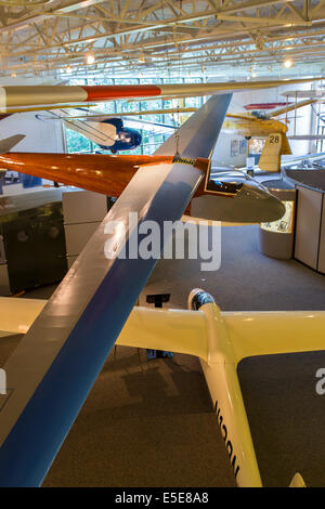 Musée national planeur un musée de l'aviation pour l'appareil ou vol de planeur sur Harris Hill à Elmira New York Banque D'Images