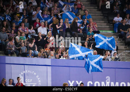 SSE Hydro Glasgow 29 sep 2014. Journée des Jeux du Commonwealth 6. L'équipe de gymnastique artistique finale Crédit : ALAN OLIVER/Alamy Live News Banque D'Images