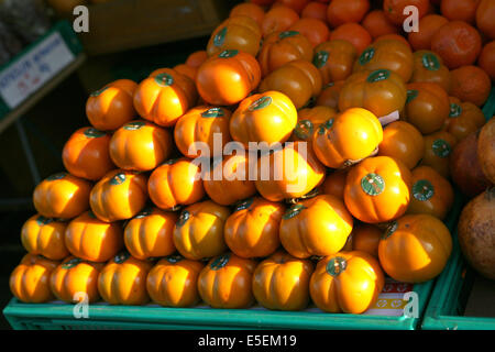 France, paris 13 e, quartier chinois, commerces, avenue d'italie, fruits Banque D'Images