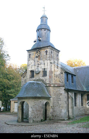 France, Basse Normandie, calvados, Honfleur, chapelle notre dame de grâce, cote de grâce, Banque D'Images