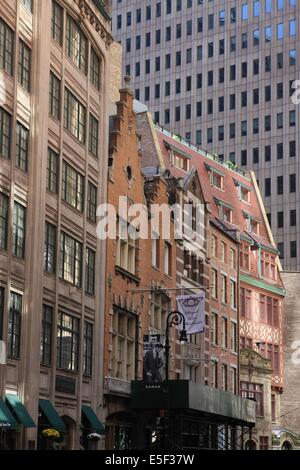 États-Unis, etat de New York, New York City, Manhattan, quartier financier, Banque D'Images