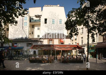 France, Ile de France, Paris 6e arrondissement, place saint andré des arts, Banque D'Images