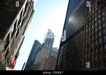 États-Unis, etat de New York, New York City, Manhattan, Midtown, Broadway, v. Banque D'Images