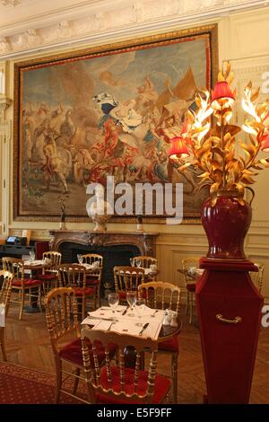 France, ile de france, paris 8e arrondissement, 158 boulevard haussmann, café jacquemart, musée jacquemart andre, salon de la tapisseries et pâtisserie Date : 2011-2012 Banque D'Images