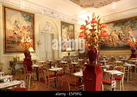 France, ile de france, paris 8e arrondissement, 158 boulevard haussmann, café jacquemart, musée jacquemart andre, salon de la Date : 2011-2012 Banque D'Images