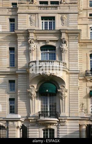France, ile de france, paris 16 e arrondissement, avenue d'Iena, hôtel shangri la, Banque D'Images