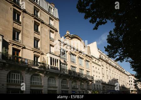 France, ile de france, paris 11e arrondissement, 19 boulevard jules ferry, immeuble Date : 2011-2012 Banque D'Images