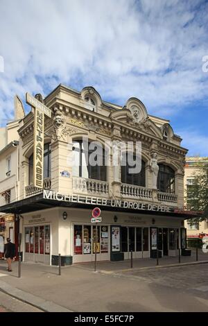 France, région ile de france, paris 14e arrondissement, rue de la gaite, théâtre montparnasse, n° 31, date : 2011-2012 Banque D'Images