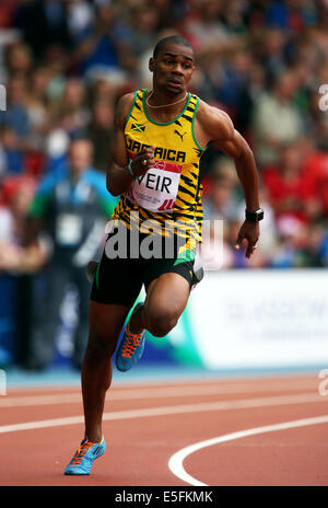 WARREN WEIR Jamaïque Jamaïque Hampden Park Glasgow Ecosse 30 Juillet 2014 Banque D'Images