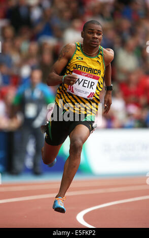 WARREN WEIR JAMAÏQUE HAMPDEN PARK GLASGOW ECOSSE 30 Juillet 2014 Banque D'Images