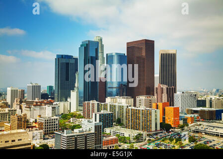 La ville de Los Angeles par un jour ensoleillé Banque D'Images