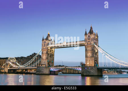 Tower Bridge, Londres, Angleterre Banque D'Images