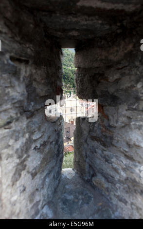 Pietro e Stefano, église, château de Castelgrande, Bellinzona, Suisse (CTK Photo/Marketa Hofmanova) Banque D'Images