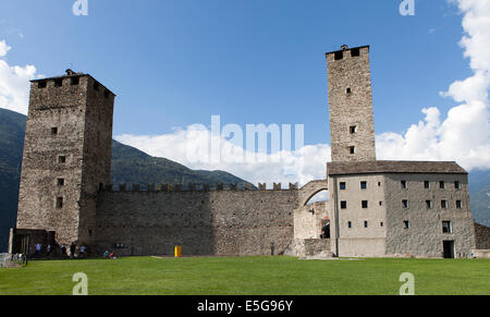 Château, Castelgrande, Bellinzona, Suisse (CTK Photo/Marketa Hofmanova) Banque D'Images