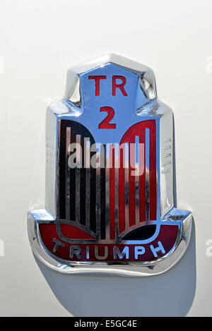 1954 badge Triumph Banque D'Images