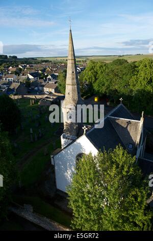 St Andrew's Parish Church of Scotland, West Linton. Banque D'Images