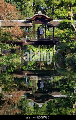 Shosei-en temple, Kyoto, Japon. Banque D'Images