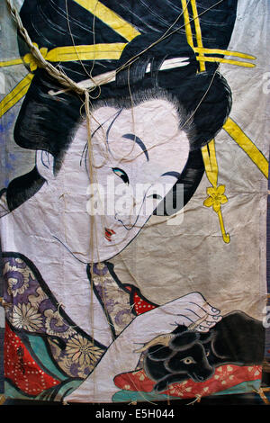 Kite museum, Tokyo, Japon. Banque D'Images